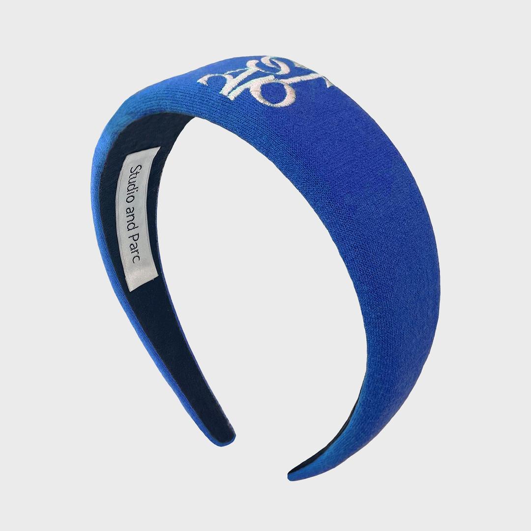 (WOMEN) Emily Logo Hairband_Royal Blue