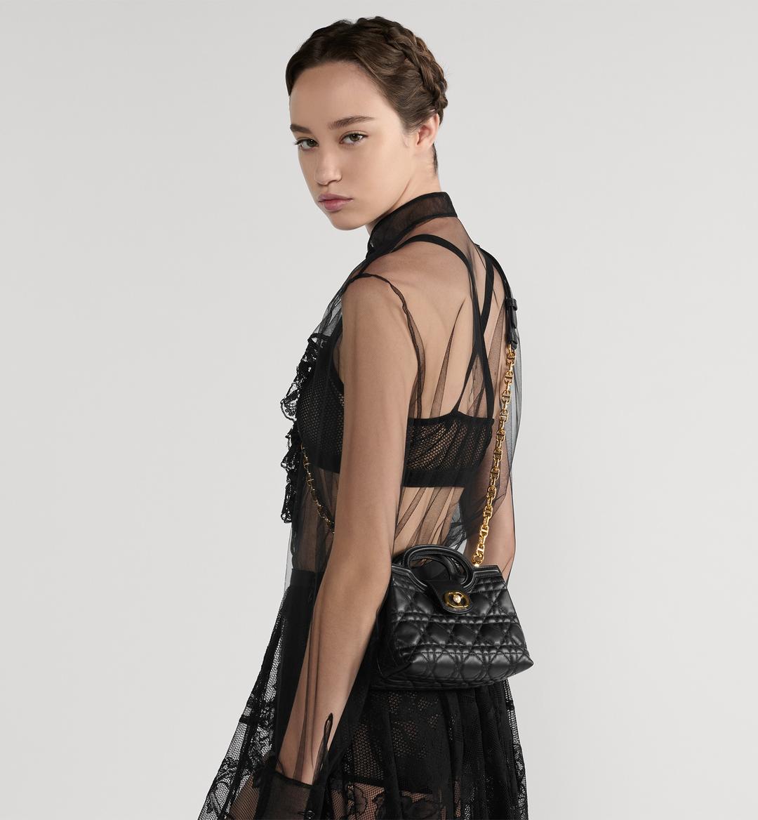 Dior Jolie 탑 핸들 미니 백