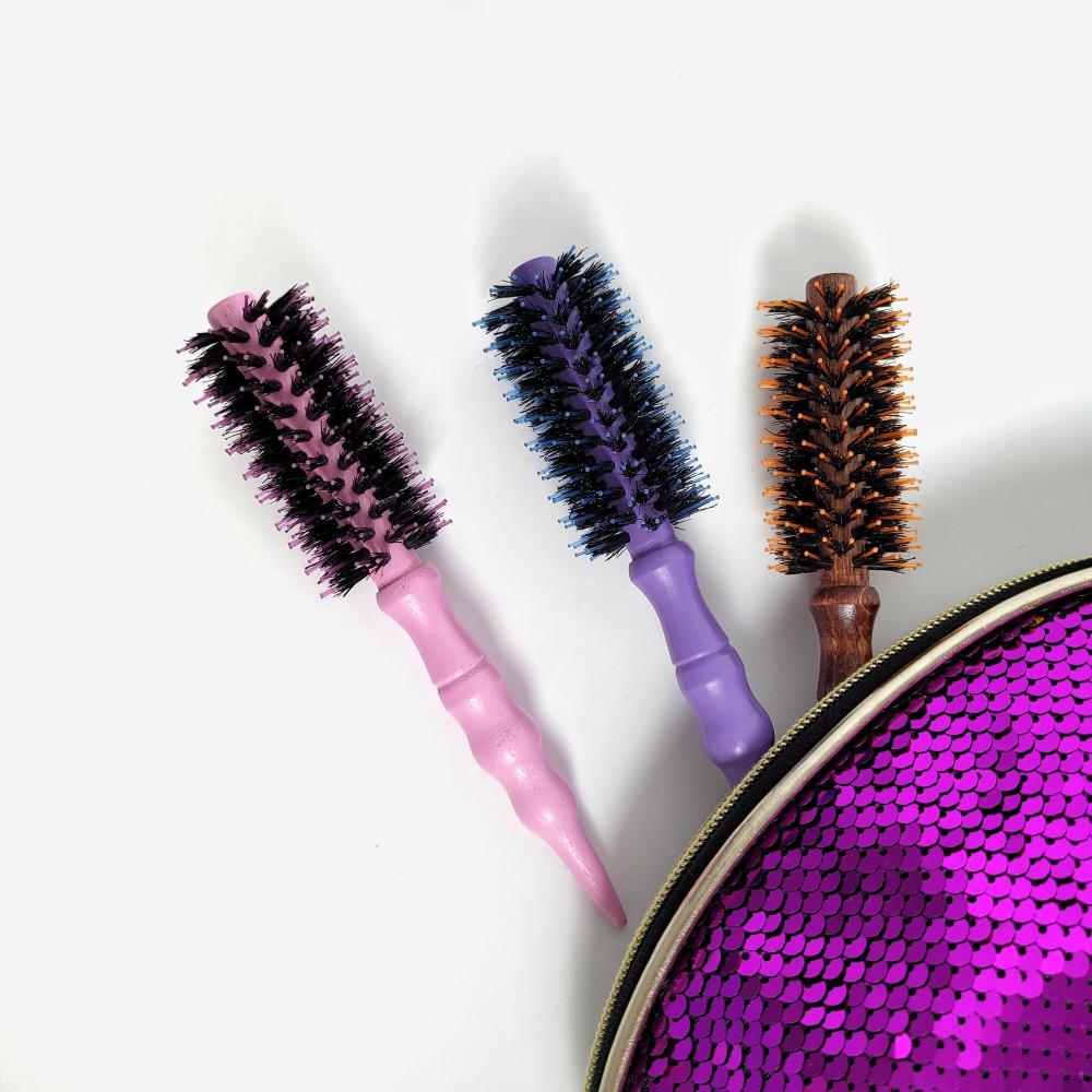 미니 롤브러쉬 여행용 드라이롤빗 뿌리볼륨 앞머리볼륨