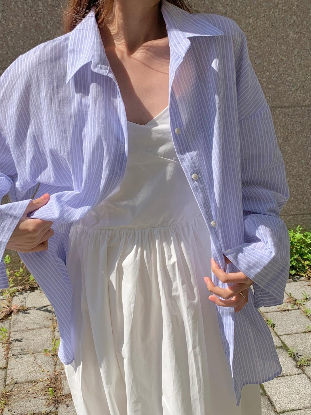 summer overfit shirt (2 colors)