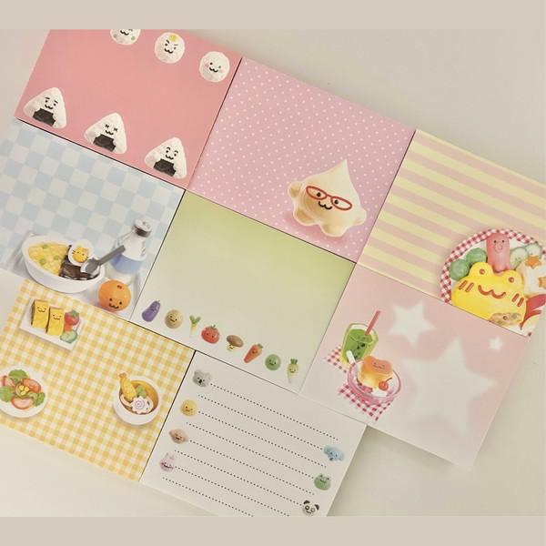 데코보코 | 음식 메모지3 8종