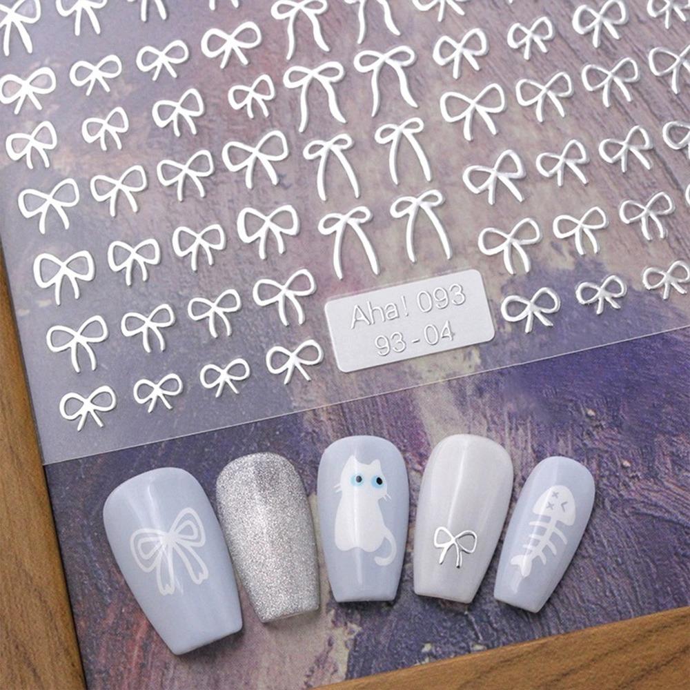 네일 스티커-94 리본 매듭