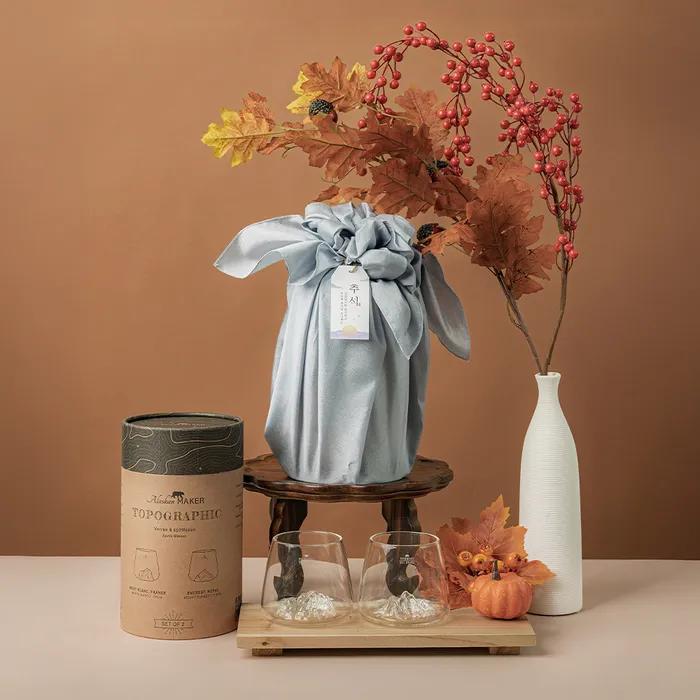 [추석 선물세트] 위스키잔 2세트