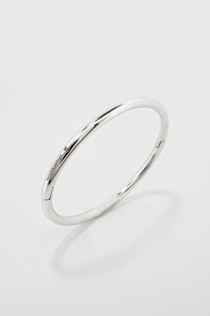 PLANE BANGLE SILVER