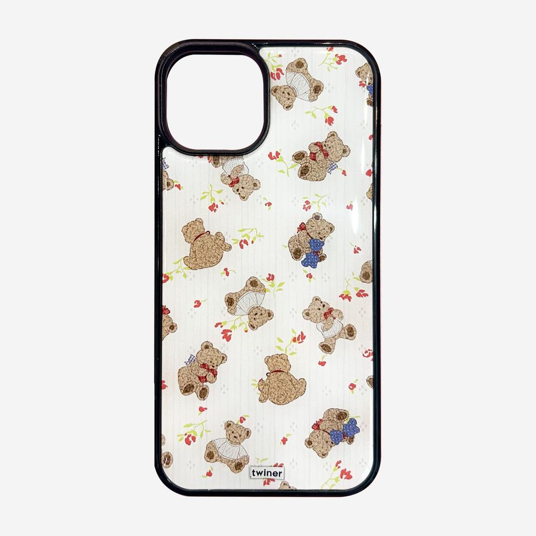 [PRE-ORDER] Teddy bear phone case (에폭시 / 맥세이프 글라스 케이스)