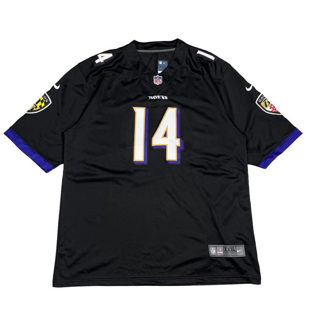 나이키 X NFL 블랙컬러 볼티모어 레이븐스 풋볼 져지 | 후루츠패밀리