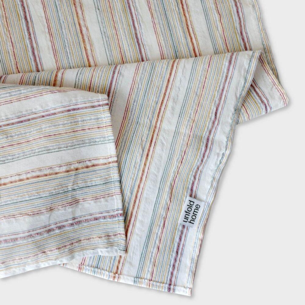 리넨 키친 크로스 (Linen stripe kitchen cloth)