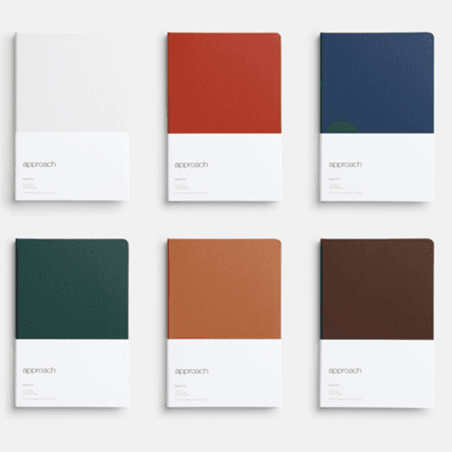 어프로치 노트 프로 만년필 전용 A5 무지 라인