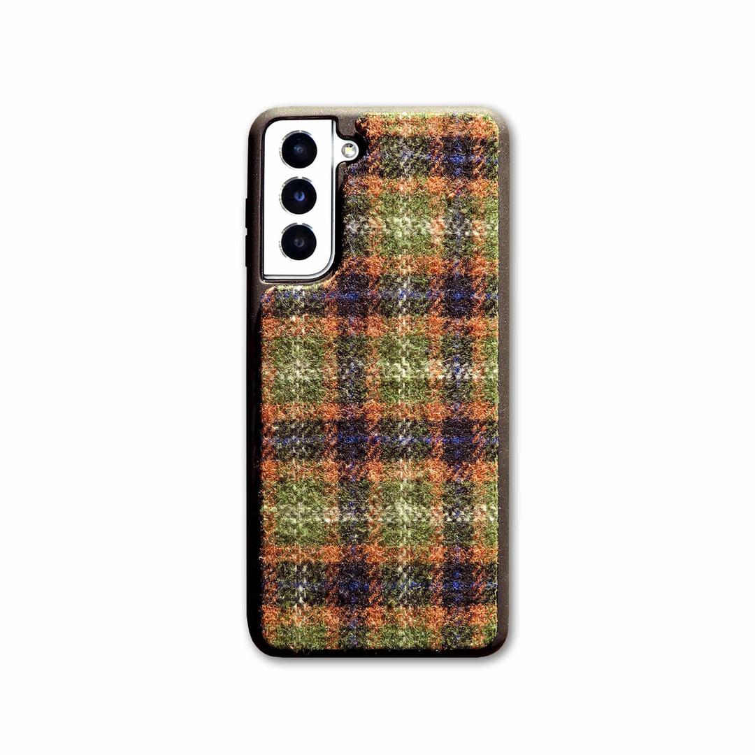 TEXTILE PHONE CASE [OLIVE GREEN]