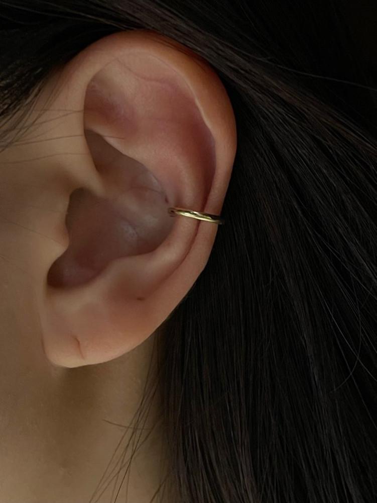 클래식 이어커프 기본 슬림 미니볼 925실버 은 귀안뚫는 이너컨츠 귀찌 귀걸이