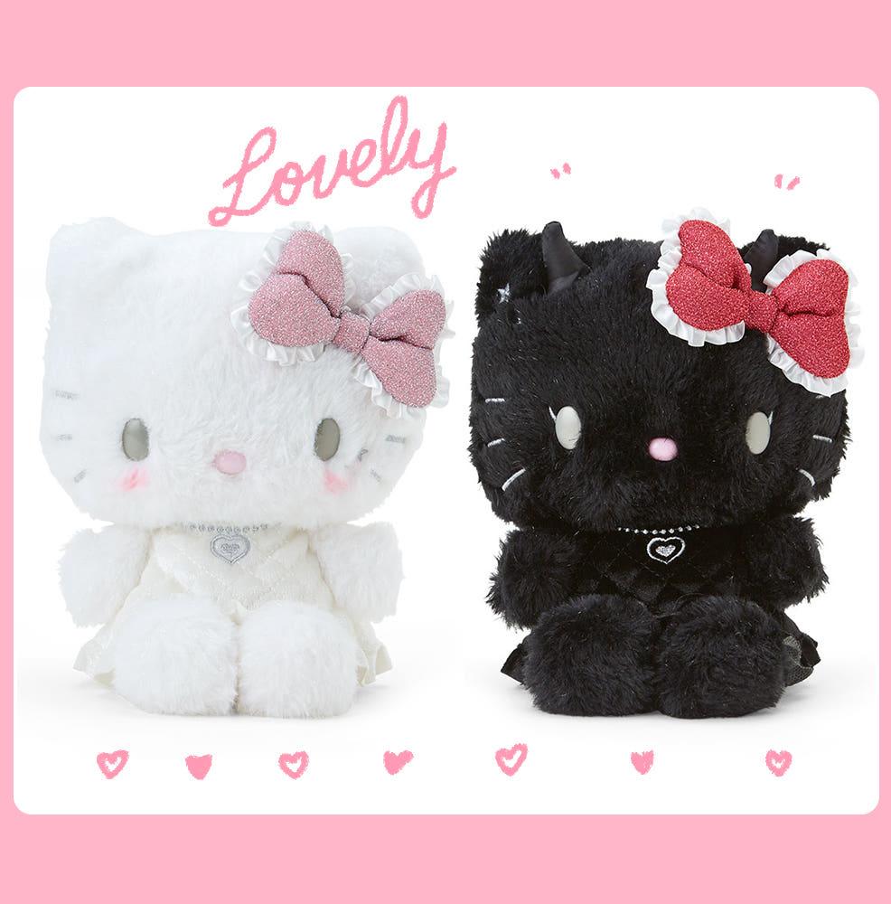 산리오 천사악마시리즈 헬로키티 장식인형