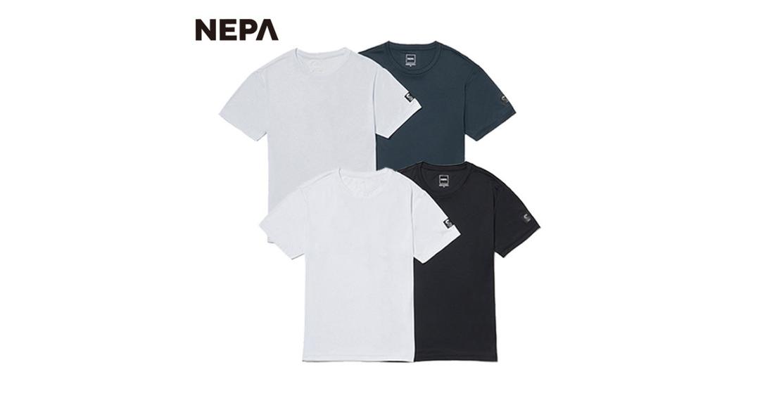 네파 공용 베이직 듀오 팩 라운드 티셔츠 7HG5301 - 버킷스토어