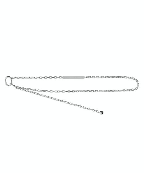 Metal Belly Chain Belt [ Silver ]