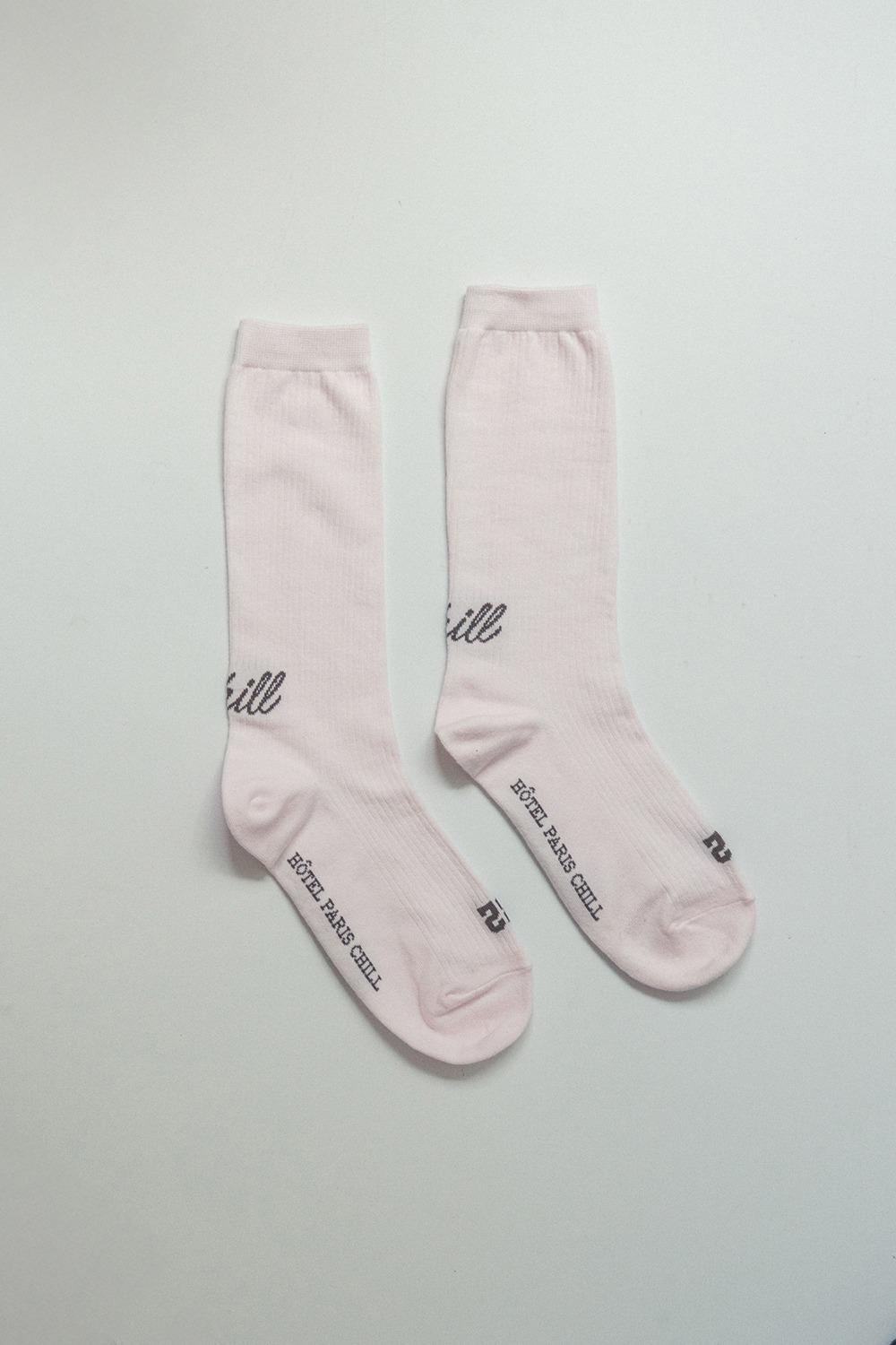 Summer Chill Socks (Pale Pink)