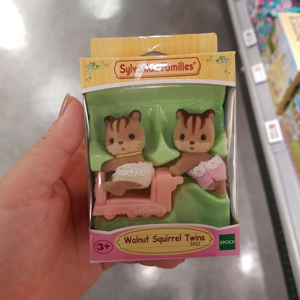 실바니안패밀리 5421 호두 다람쥐 쌍둥이