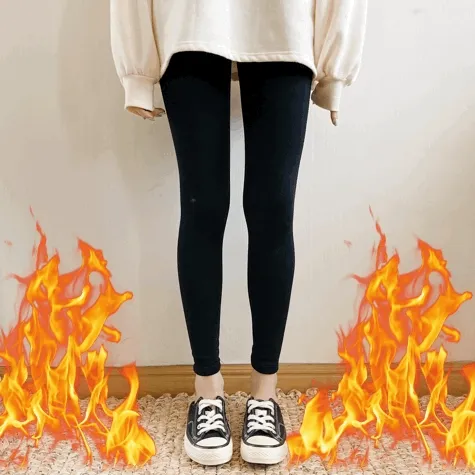 (핵따뜻🔥)슬림핏 필수 마약 피치 기모 융 밍크 무지 이선 레깅스