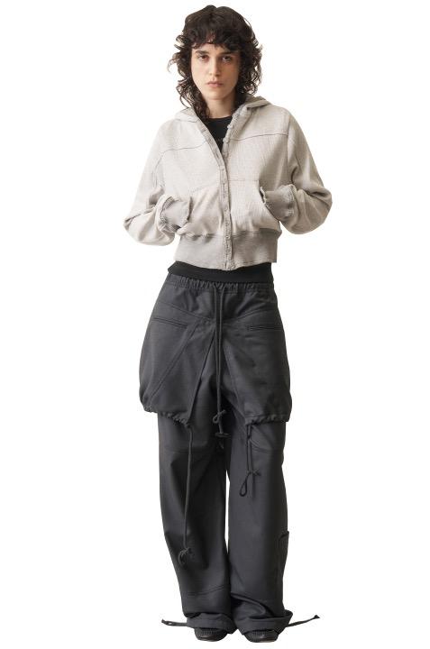 Button Up Hoodie, Ashen