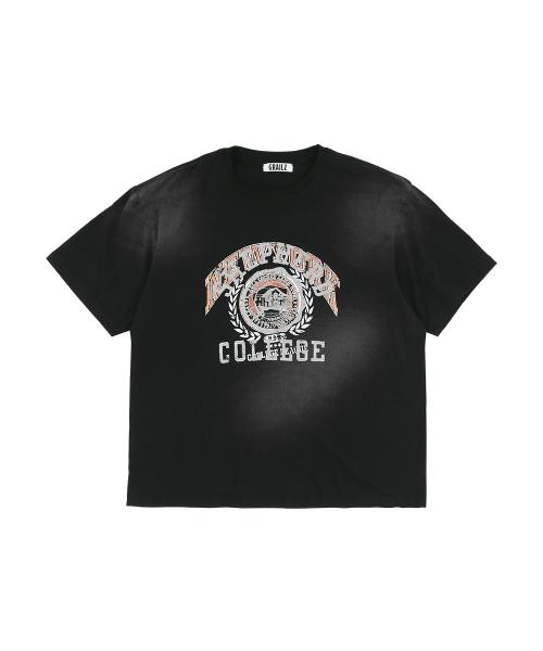 SHEPHERD WASHED T-SHIRTS [BLACK]