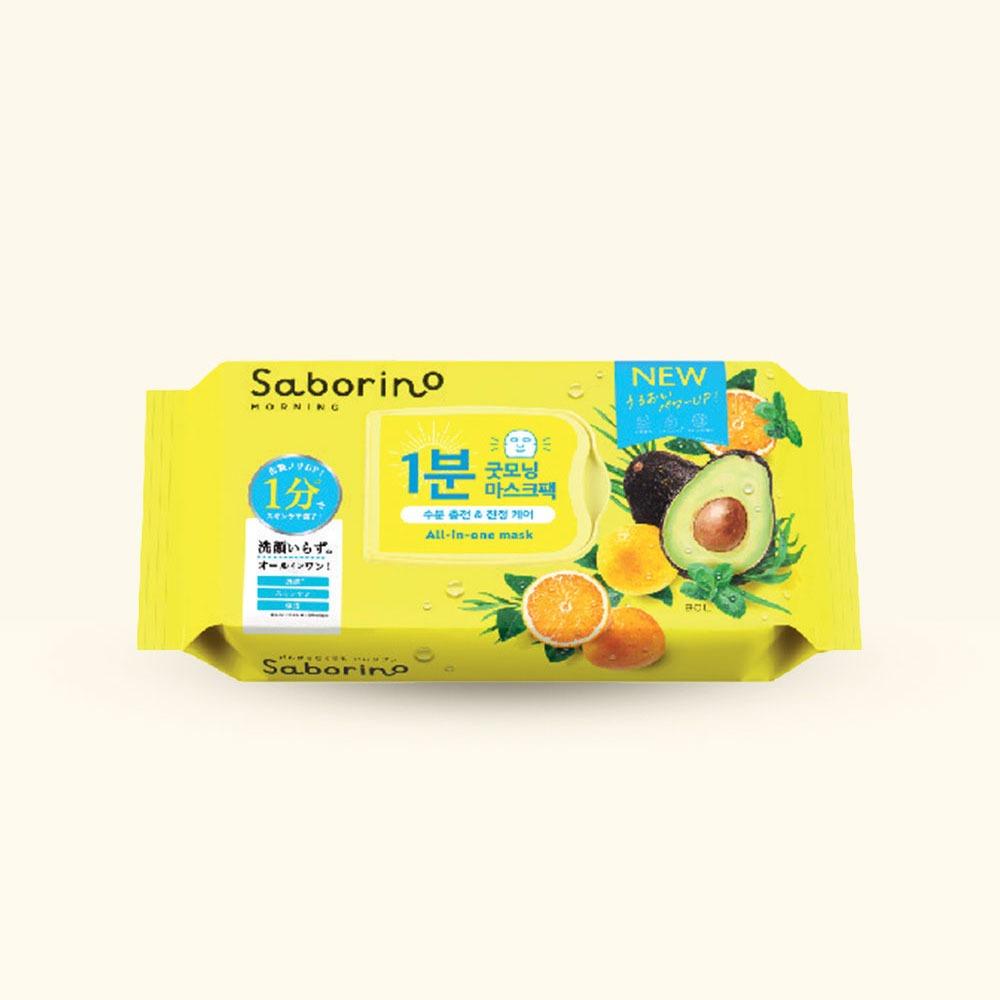 사보리노 모닝 페이셜 시트 마스크 32개입