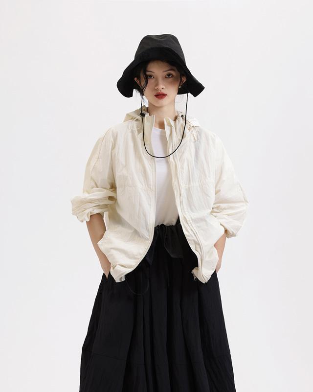 ULD 스포츠 후드 집업자켓 (2 컬러)