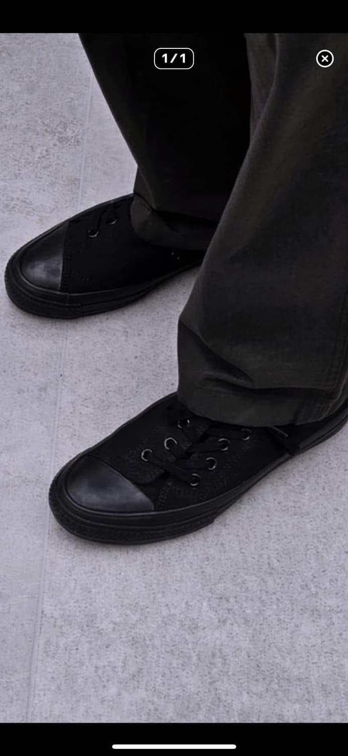 후미토 간류 컨버스 260 블랙(급처) | 후루츠패밀리