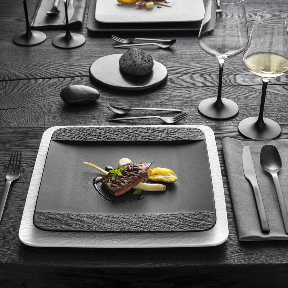 매뉴팩처락 사각 평접시 28x28cm(2610)