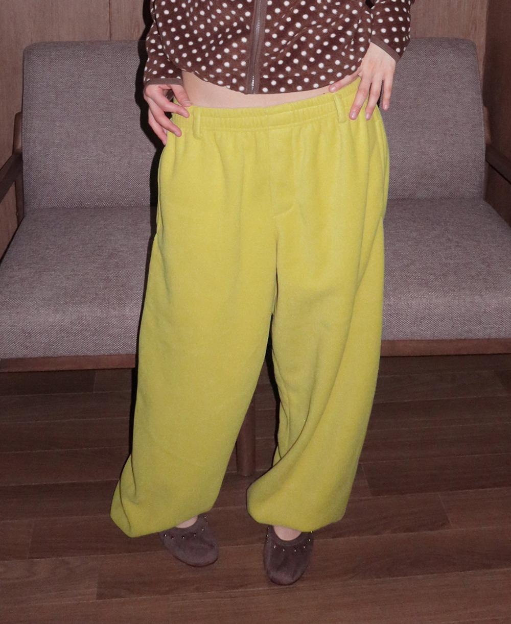 프랭키 플리스 벨티드 조거팬츠(*당일출고)