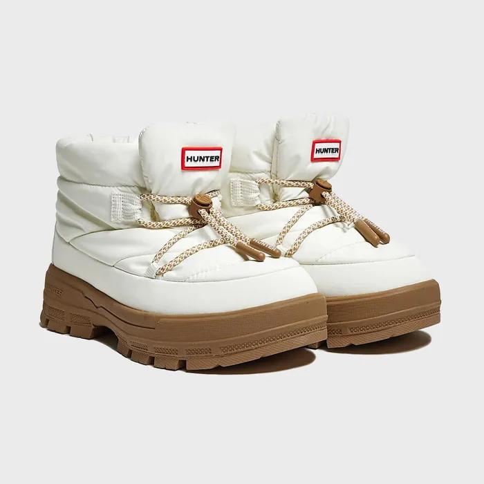 [WOMEN] 익스플로러 온 푸퍼 레이스업 부티 - 화이트윌로우 HDWK103FBZWWG