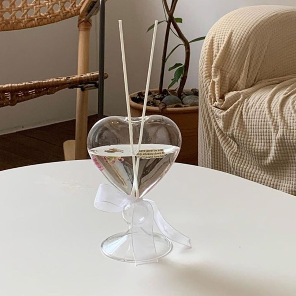 하트 유리 디퓨저 다용도 용기 AD6