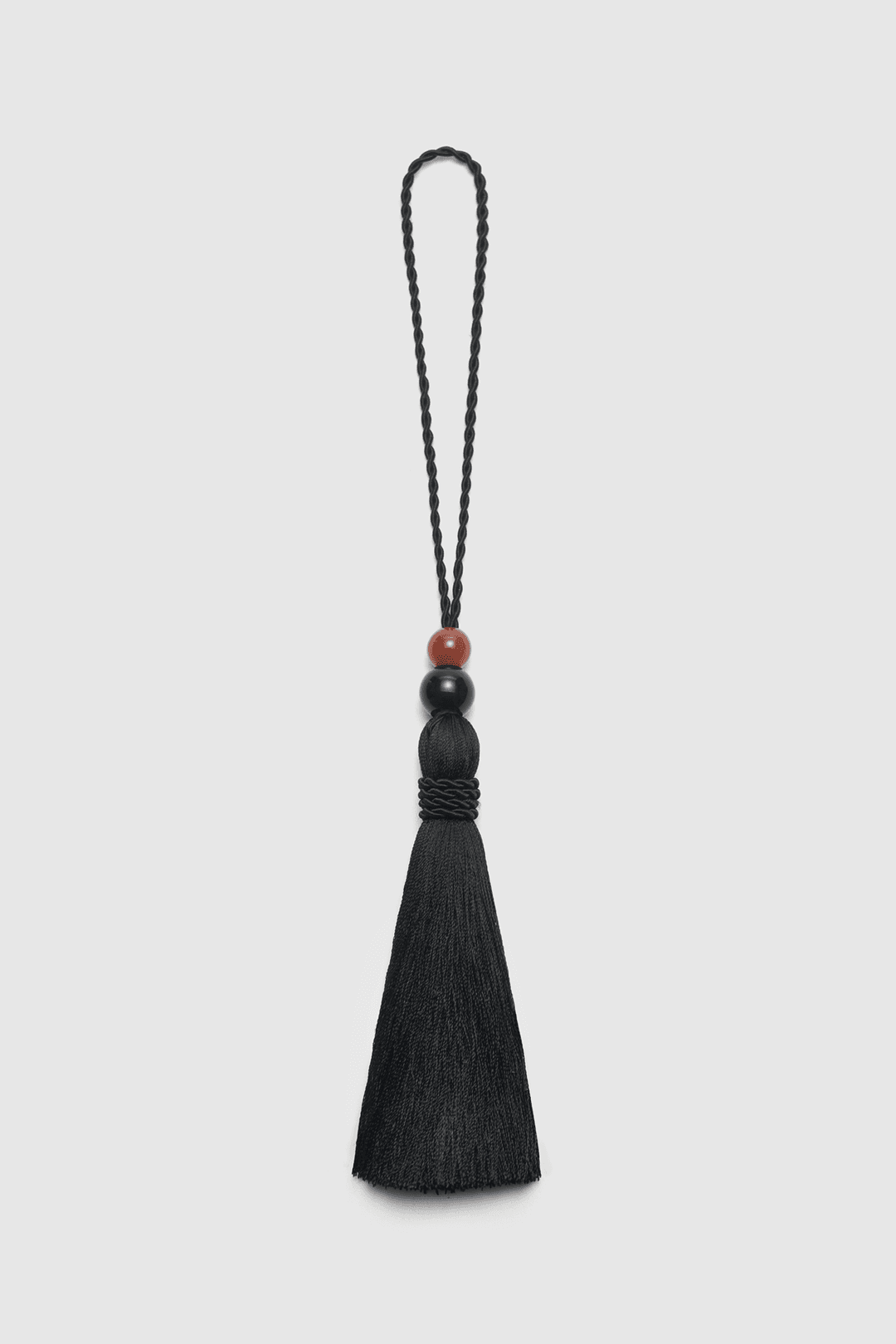 GEMSTONE TASSEL CHARM