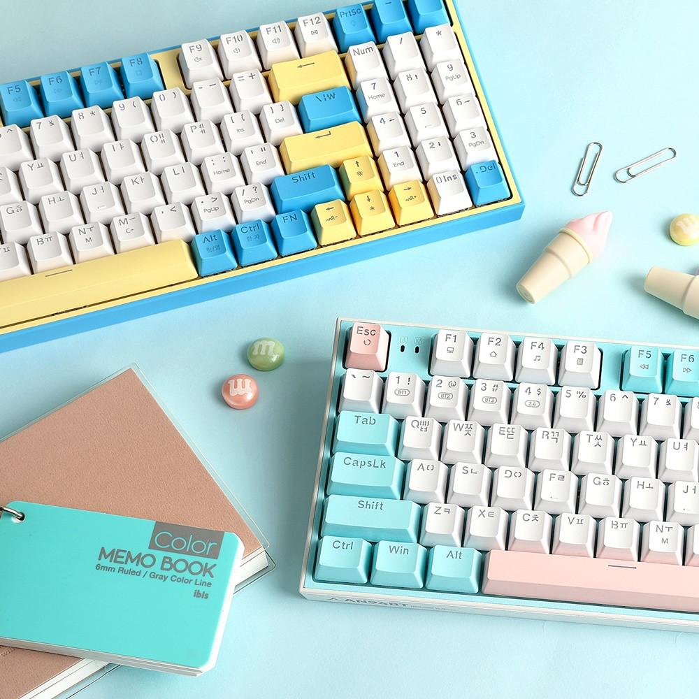 앱코 AN94BT 유무선 블루투스 기계식 게이밍 키보드