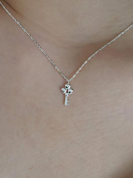 Key to heart necklace