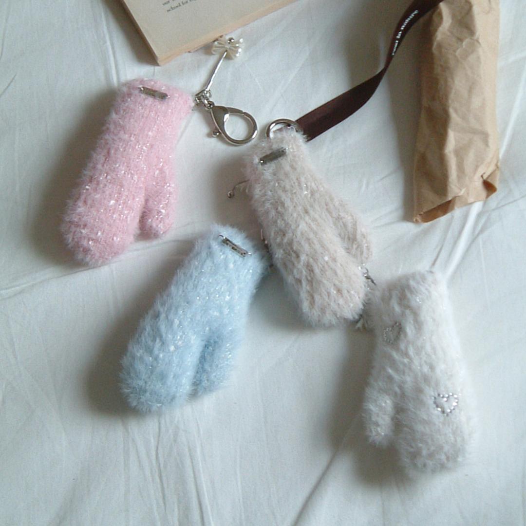 Fur Mittens keyring [4color]