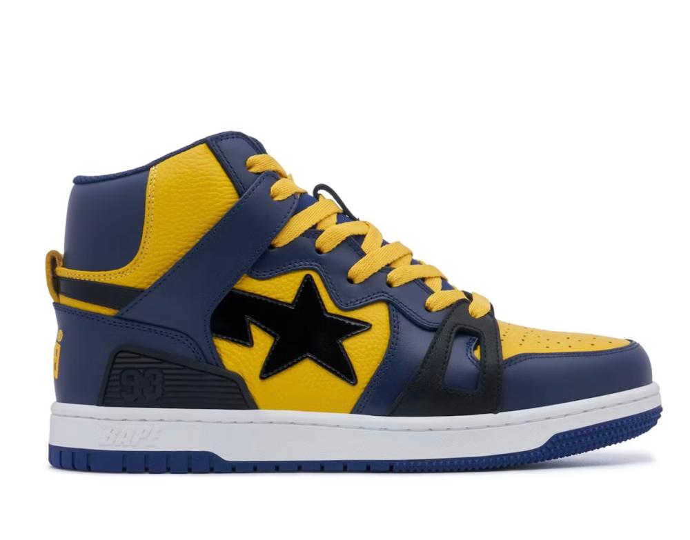 베이프 스타 하이 A Bathing Ape Bape Sta 93 Hi Michigan