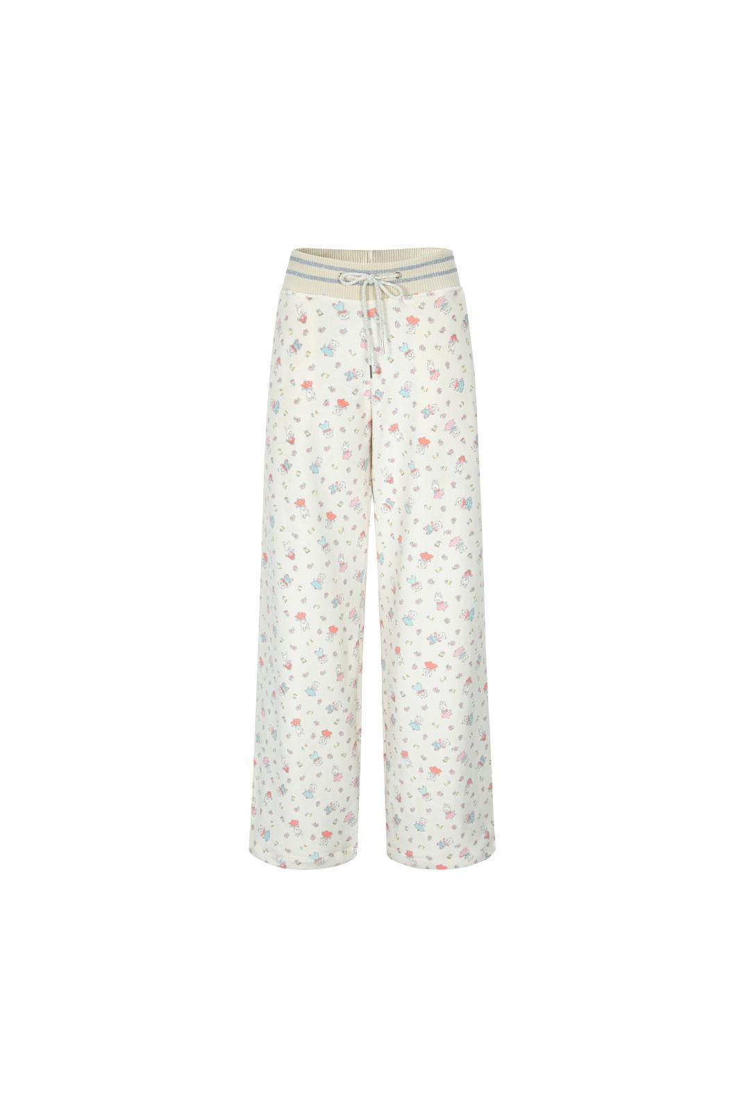 SHEEP fluffy pants cream