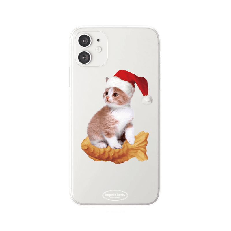 산타냥이 폰케이스