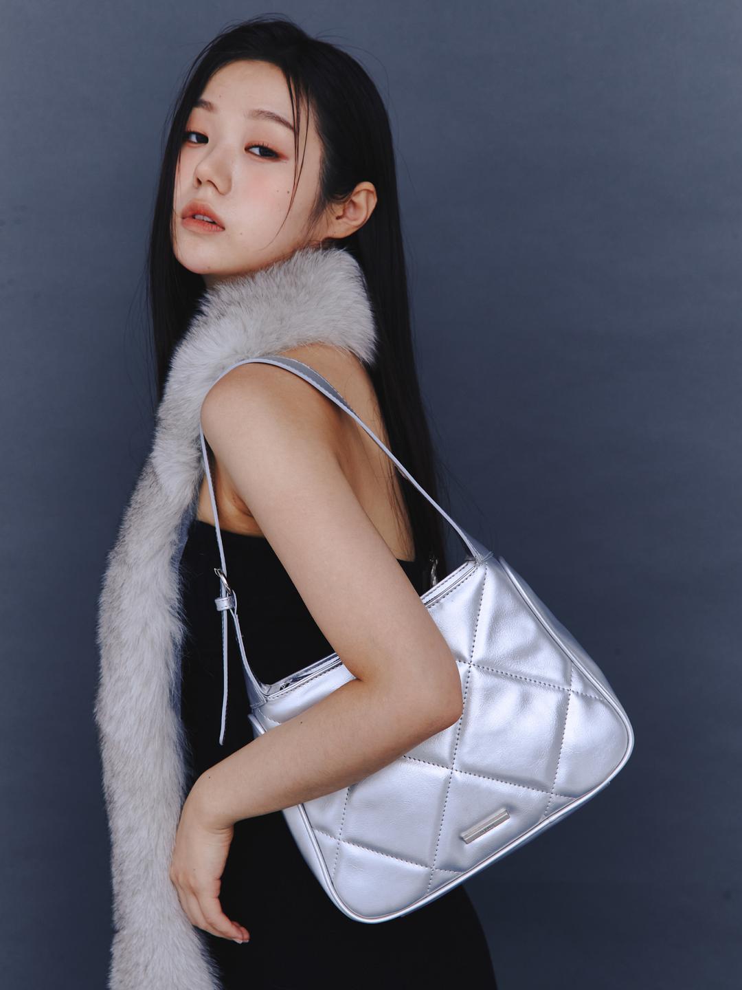 Hobo BAG - SILVER (호보백 실버)