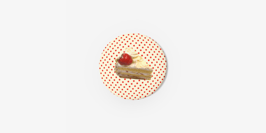 ★ Strawberry shortcake can badge ㅣ 마플샵