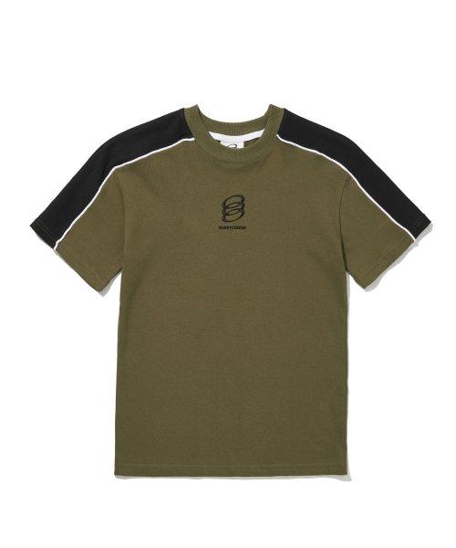 CIRCLE LOGO SLIM FIT T-SHIRT [2Color]