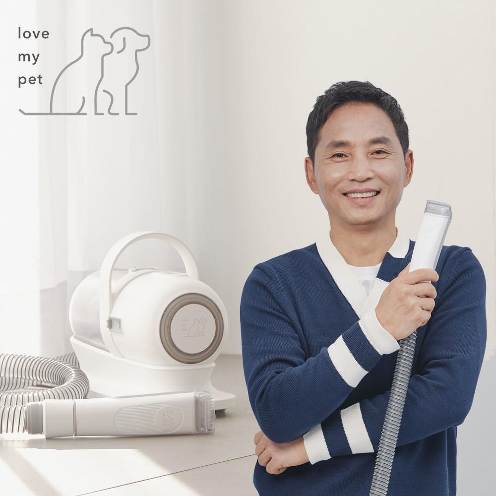 미는 즉시 털을 꿀꺽 5in1 스마트진공미용기 럽마이펫 강아지 고양이 이발기