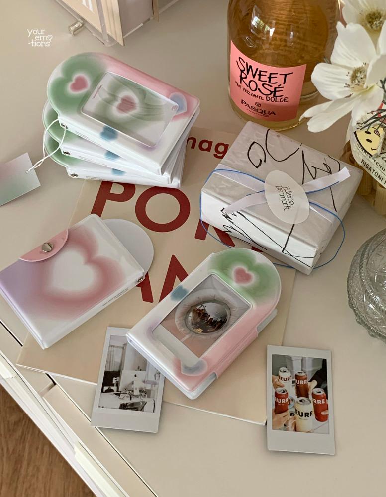 plumpily heart collect book / pastel ver. 콜렉트북ㅣ카드홀더북