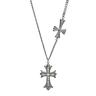 double cross necklace