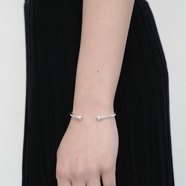 WATER DROP BANGLE (925 SILVER)