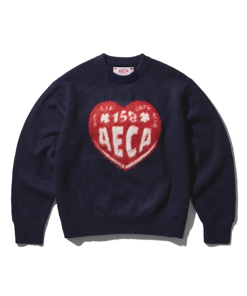 AECA LOVE DOODLE KNIT-NAVY