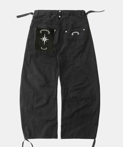 바이퍼 301 세미 커브드 팬츠 - 더스티블랙