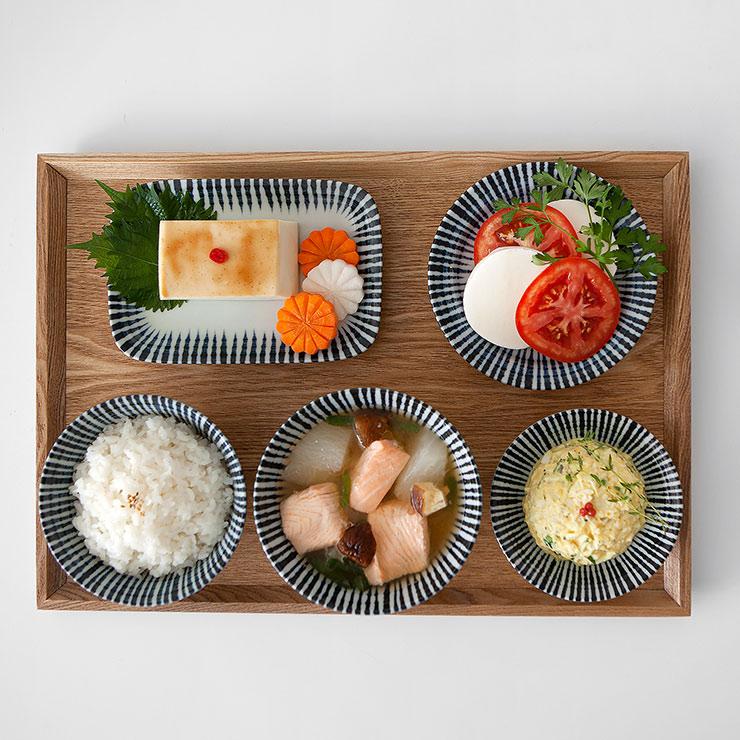 니코트 산토리 1인 식기세트 5P MADE IN JAPAN