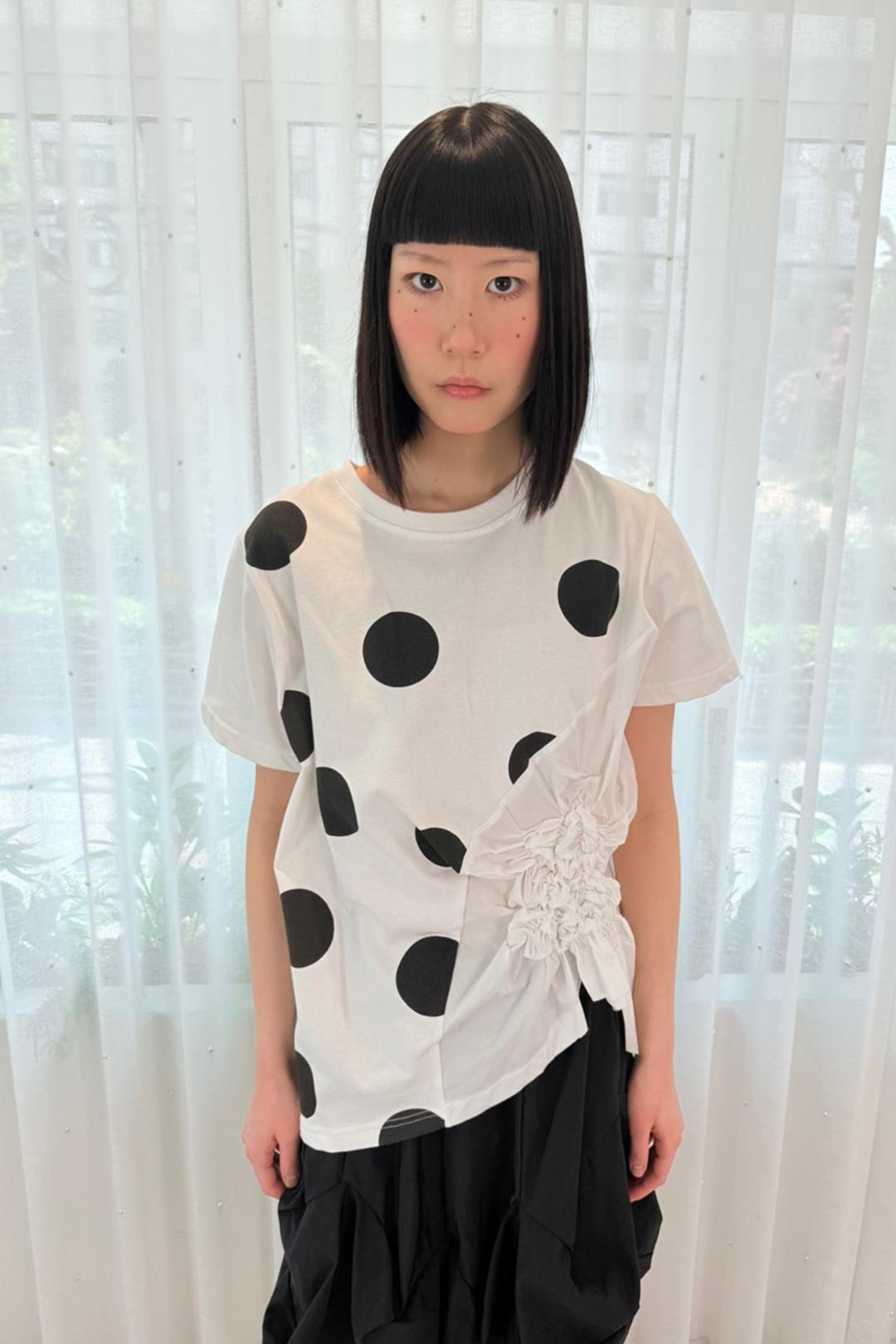 22. Daisy Dot Tee, White