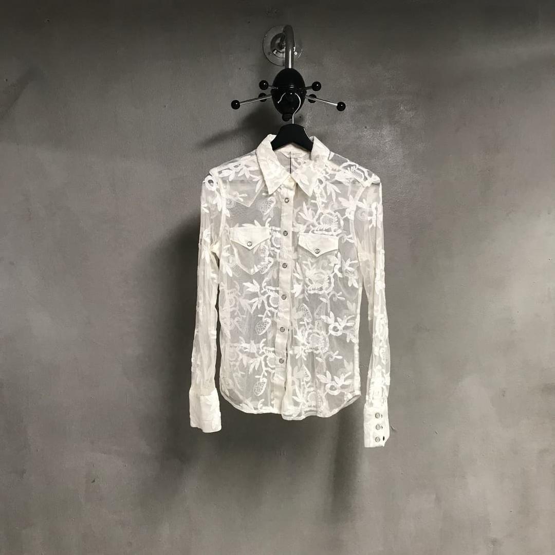 폴로 데님앤서플라이 패턴 셔츠 S(W) | 후루츠패밀리