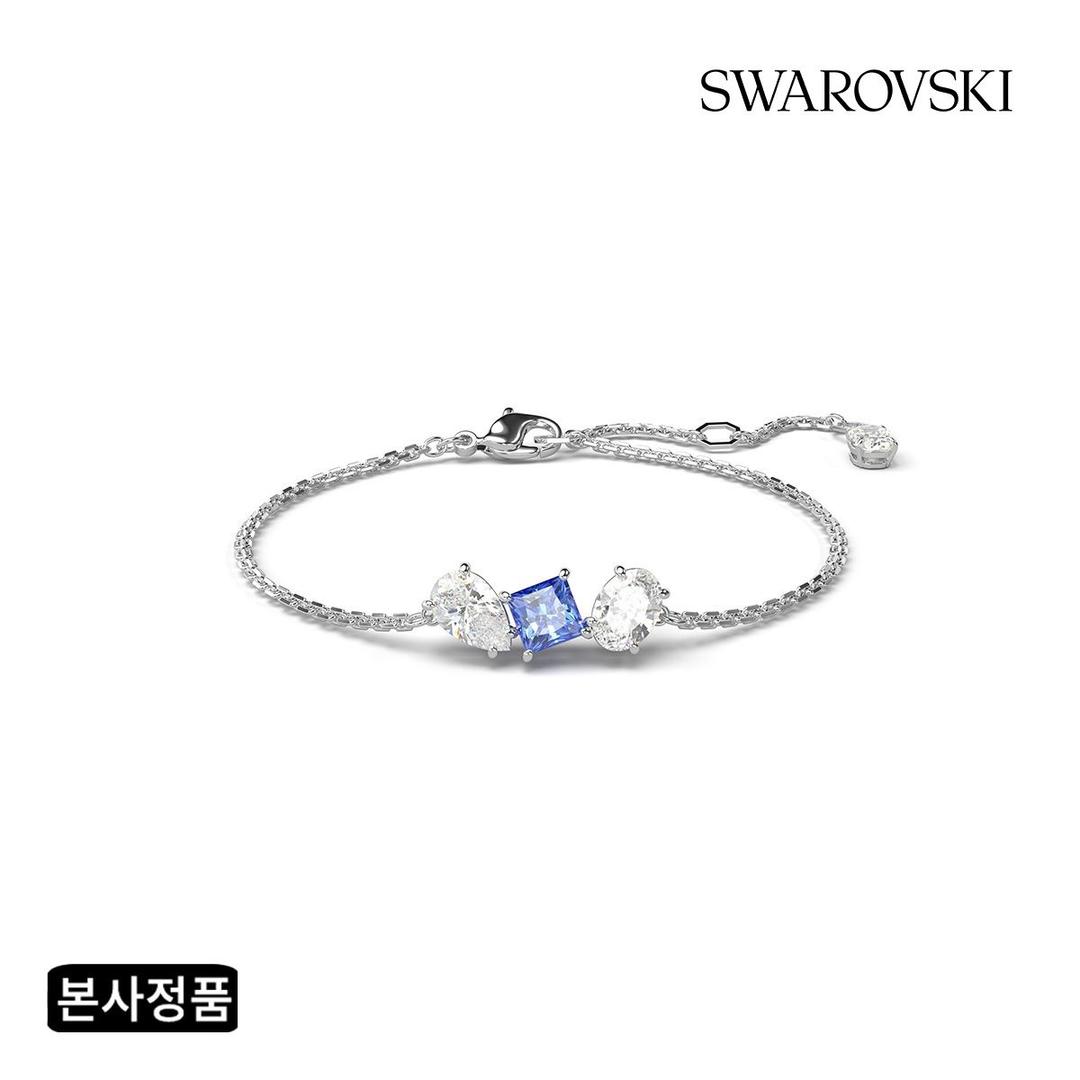 [본사정품] Mesmera 블루 로듐 팔찌 M 5668359