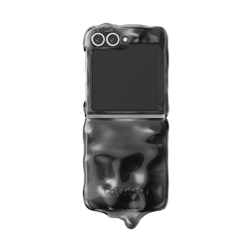 DOUBLE LAYERS CASE - CLEAR BLACK